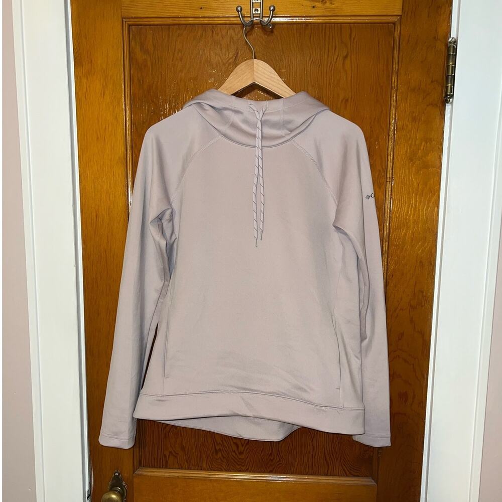 Columbia Women's Pullover Drawstring Cowl Neck Hoodie Purple size S